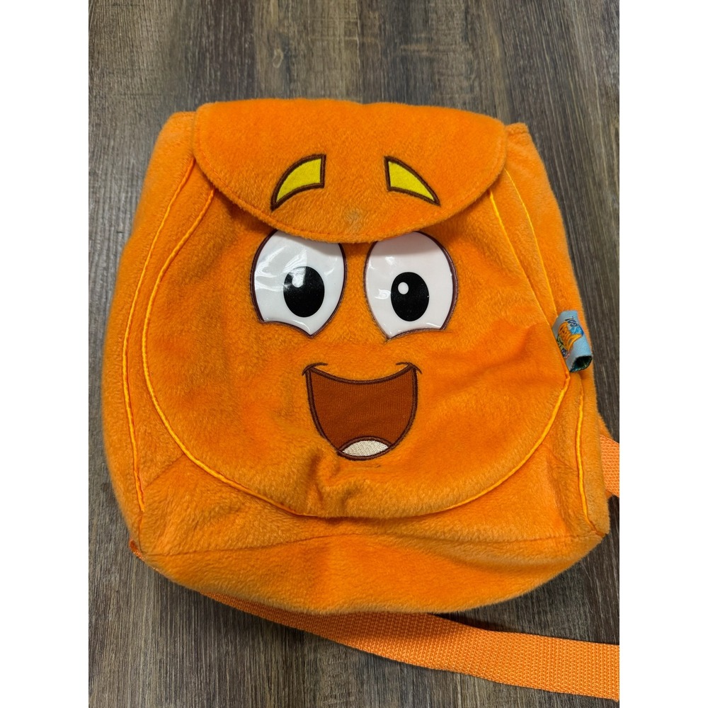 Nick Jr Go Diego Go Rescue Pack Orange Plush Toddler Backpack Character Bag RARE